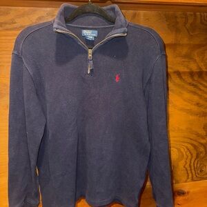 Polo by Ralph Lauren Dark Blue Half-Zip Sweater